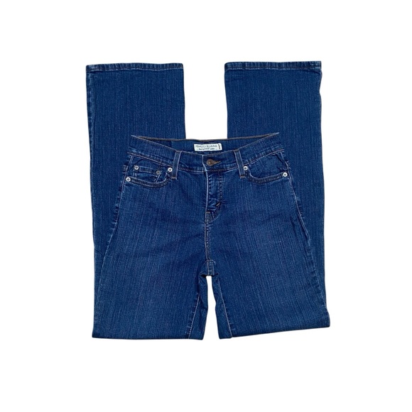 Levi’s 512 Perfectly Slimming Boot Cut Denim Jeans Blue - Picture 2 of 13